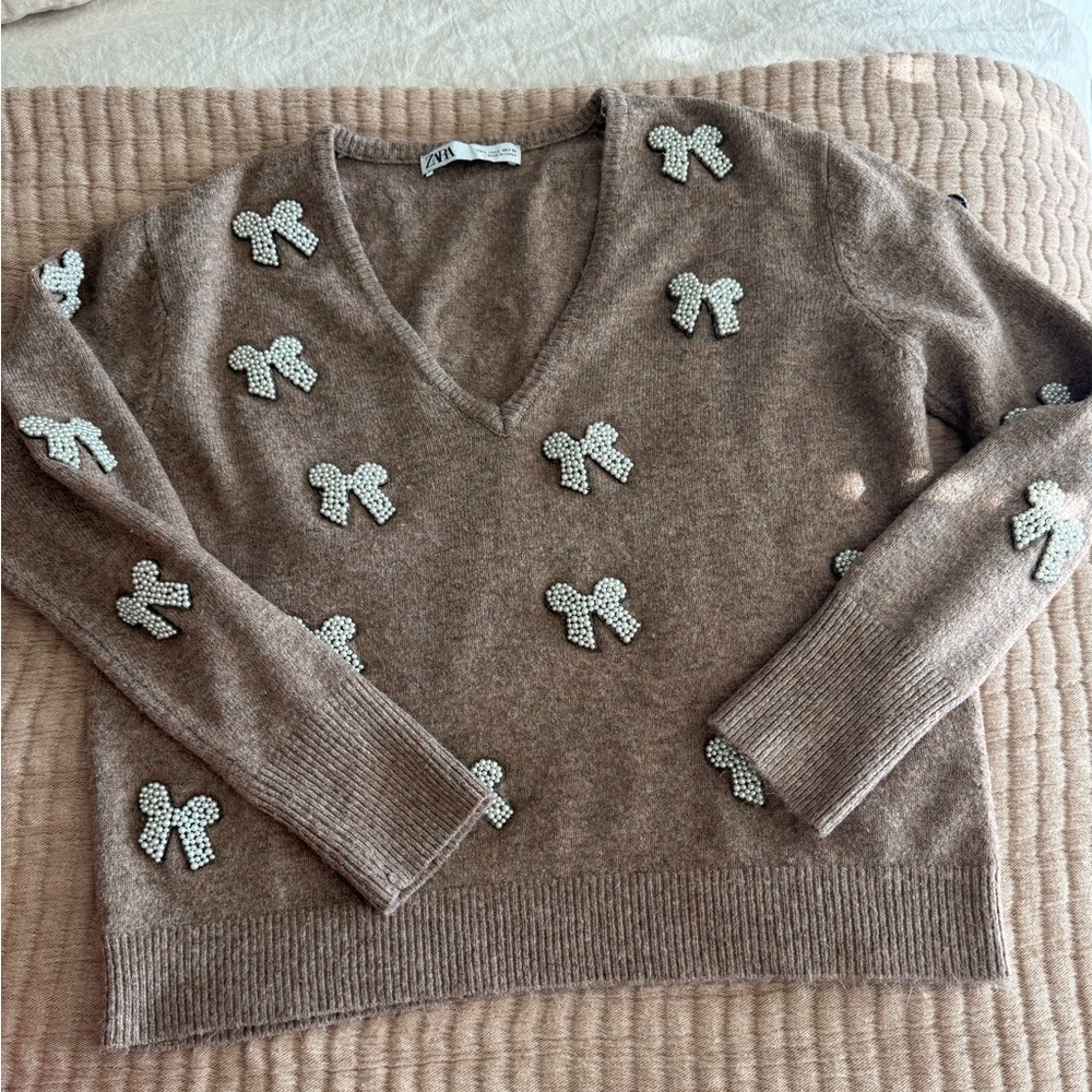 Zara Bow Sweater